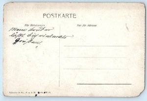 Germany Postcard Kaiser Friedrich Museum Greetings from Magdeburg c1910