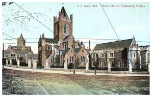 Christ Church Cathedral Ireland Episcopal Church Undivided Back 1907