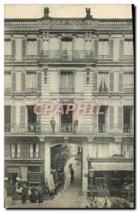 Old Postcard Paris Theater theatrical Agency Arze Autograph director of TOP a...