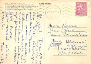 MS Ilmatar Finland Steamship Line Ship Postcard