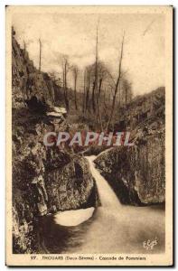 Old Postcard Apple trees Thouars Cascade