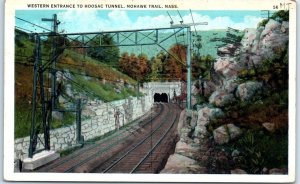 Postcard - Western Entrance To Hoosac Tunnel, Mohawk Trail - Massachusetts