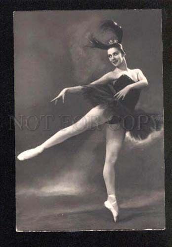 046599 MOISEEVA Russia BALLET Star old PHOTO