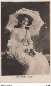 RP : ACTRESS , Miss Mabel Green , 1906