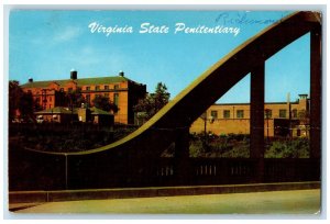 View Of Virginia State Penitentiary Richmond VA Vintage Unposted Postcard