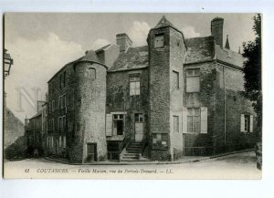 235610 FRANCE COUTANCES rue Pertuis-Trouard Vintage postcard