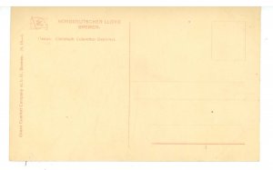 Italy- Genova (Genoa). Christopher Columbus Monument  RPPC