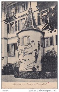Lonstanz, Hussturm, Insel-Hotel, Baden-Wurttemberg, Germany, PU-1911