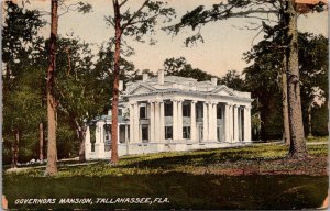 Florida Tallahassee The Governor's Mansion 1910