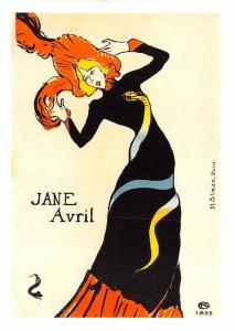 Jane Avril - Henri de Toulouse Lautrec