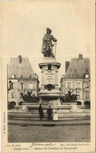 CPA CHARLEVILLE - Statue de charles de gonzague (148174)