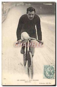 Postcard Old Bike Cycle Cycling Our stayers Bruni