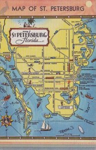 Florida Saint Petersburg Map Of Saint Petersburg