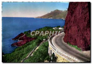 Modern Postcard La Corniche D & # 39Or De La Pointe I & # 39Esquillon In I & ...