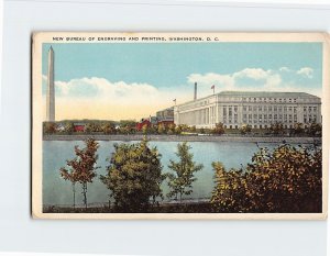 Postcard New Bureau Of Engraving And Printing, Washington, District of Columbia