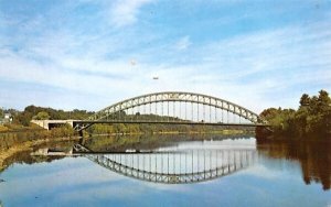 Tyngsboro Bridge over Merrimack River in Tyngsboro, Massachusetts