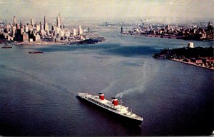 New York Harbor With Superliner United States