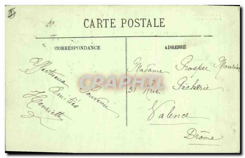 Old Postcard Briancon and Saint Catherine General View