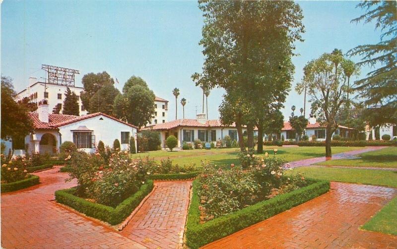 Los Angeles California~Chapman Park Hotel & Bungalows~3405 Wilshire Blvd~1950s 