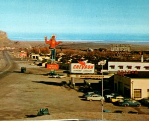 Chevron Station Wendover UT Utah Nevada Postcard