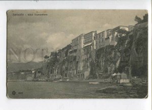 3086996 ITALY Sorrento Hotel Tramontano Vintage 1910 year PC