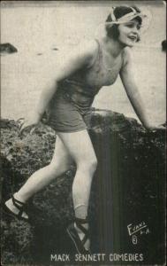 Sexy Woman Pinup Bathing Beauty - Mack Sennett Comedy Exhibit Card #6