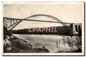 Modern Postcard La Roche Bernard Suspension Bridge