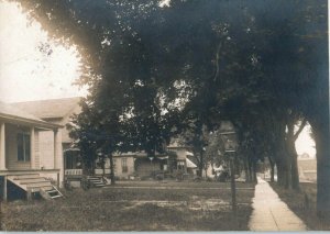 1912 Trempealeau Wisconsin West 2nd Street RPPC Photo Antique Postcard