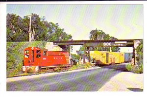 Escanaba, Lake Superior Railroad Train, Escanaba  Michigan