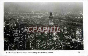 Postcard Old North East View from the Empire State Building New York City at ...