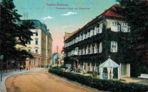 Czech Republic - Teplitz Schönau Deutsches Haus mit Kaiserbad Teplice 02.29