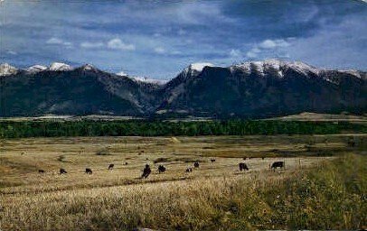 Mission Range in Saint Ignatius, Montana