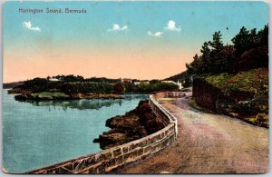 Harrington Sound Bermuda Highway Along River Attractions Posted Postcard