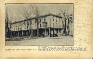 Forest Home Hotel - Sylvan Beach, New York NY Postcard