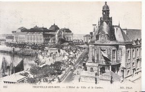 France Postcard - Trouville-Sur-Mer - L'Hotel De Ville Et Le Casino    XX882