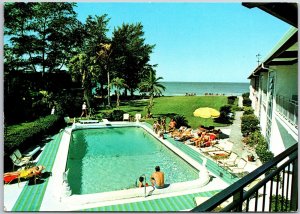 1989 Bluewater Beach Club Beach Resort Anna Maria Island Florida Posted Postcard