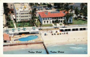 Postcard Triton Hotel Miami Beach Florida