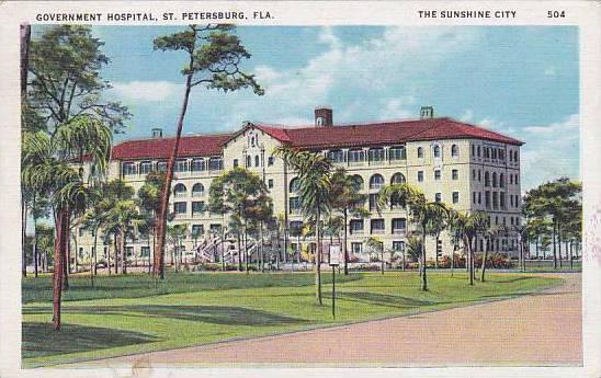 Florida Saint Petersburg Government Hospital 1936