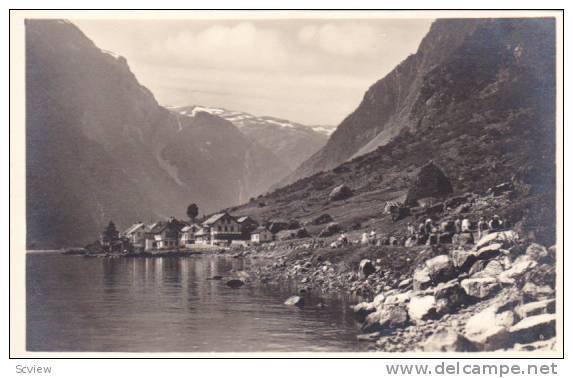 RP, Partial Scene, Gudvangen, Norway, 1910-1920s