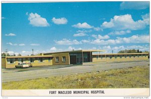 FORT MACLEOD , Alberta , Canada , 50-60s ; Hospital