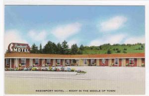 Reedsport Motel US 101 Reedsport Oregon postcard