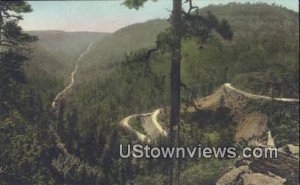 Highway 79 Hairpin Curve - Flagstaff, Arizona AZ