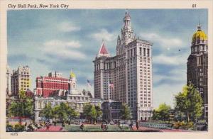 New York City Hall Park