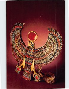 Postcard Falcon Pectoral, Egyptian Museum, Cairo, Egypt