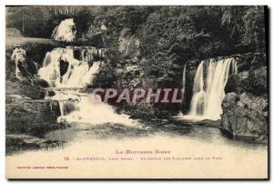 Old Postcard St Ferreol Des Cascades Prus Revel Together In The Park