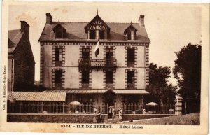 CPA Ile de BRÉHAT - Hotel Lucas (243366)