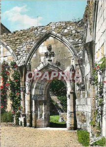 Postcard Modern Charroux (Vienne) Abbey founded by Charlemagne Remains of Clo...