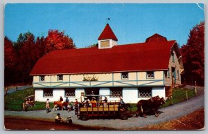 Lake Placid New York Old McDonalds Farm Scenic Landmark Chrome Postcard 