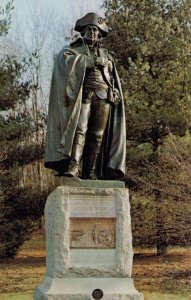 Statue of Major General Von Steuben Valley Forge, PA State Park Postcard