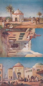 Morocco A Moorish Sainthouse 7428 Tucks Oilette Antique 3x Postcard s